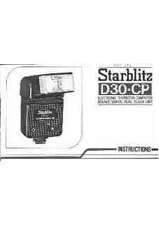 Starblitz 30 DCP manual. Camera Instructions.